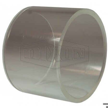 Dixon Cam and Groove Insert, For Use with 4-1460-AL TTMA Sight Flow Indicator, Plexiglas 4PSG